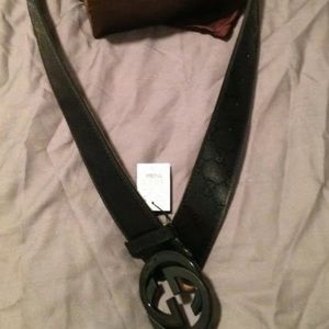 Size 34 Gucci belt